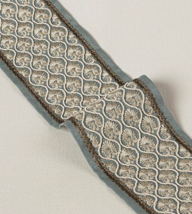 Andorra Braid Trimming by Colefax and Fowler Old Blue