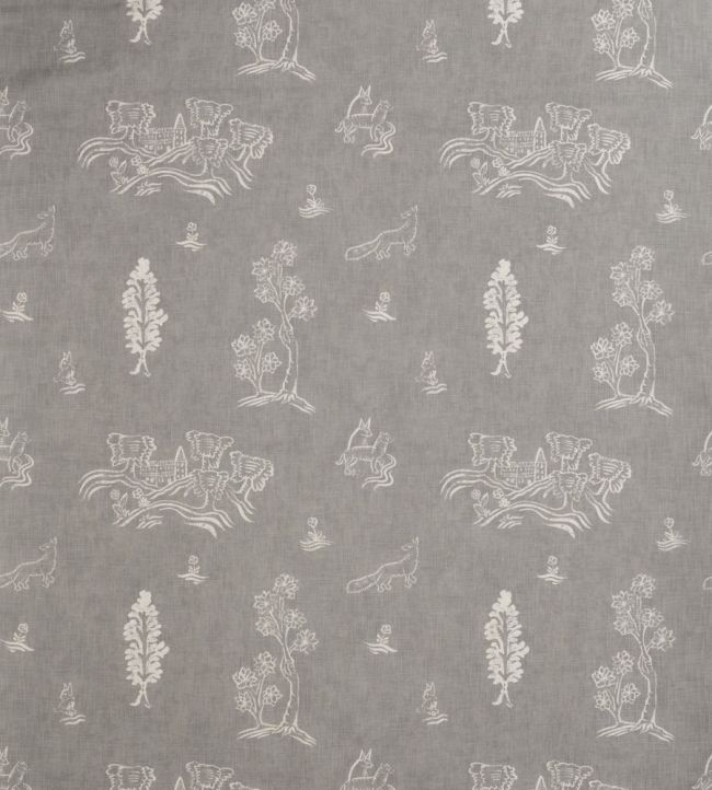Friendly Folk Fabric by Andrew Martin Before Dawn