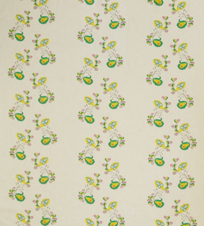 Psycho Sprig Fabric by Andrew Martin Tropical Yellow