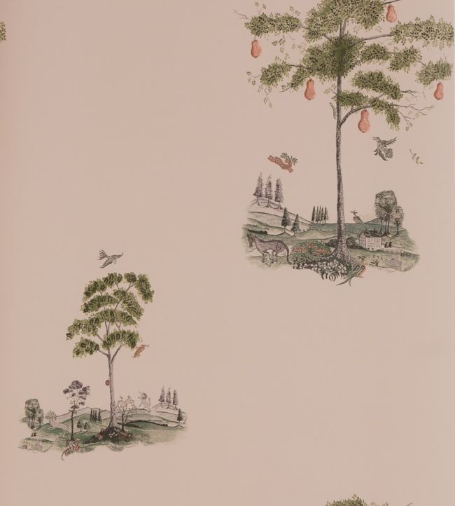 Pear Tree Wallpaper by Andrew Martin Setting Plaster