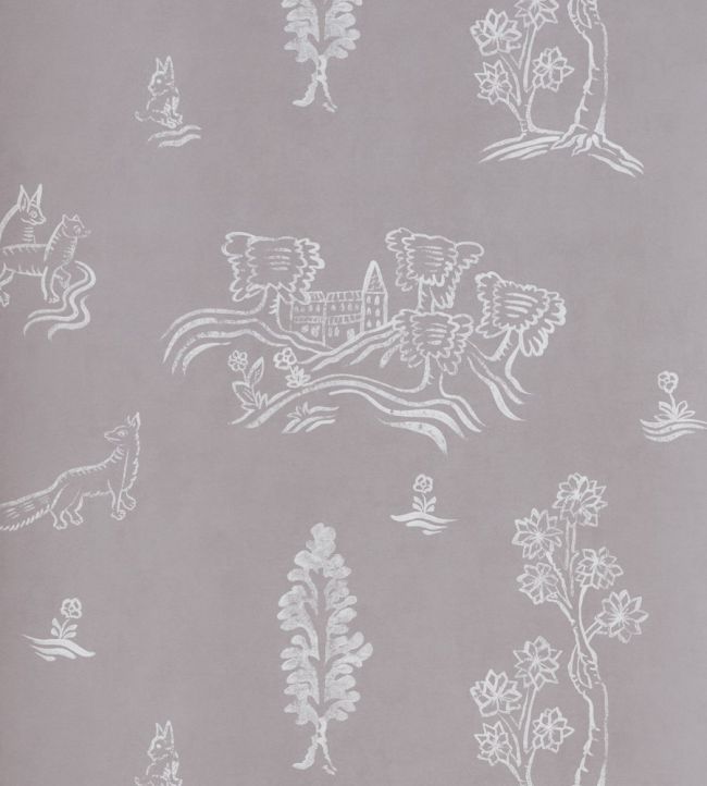 Wychwood Wallpaper by Andrew Martin Dusk
