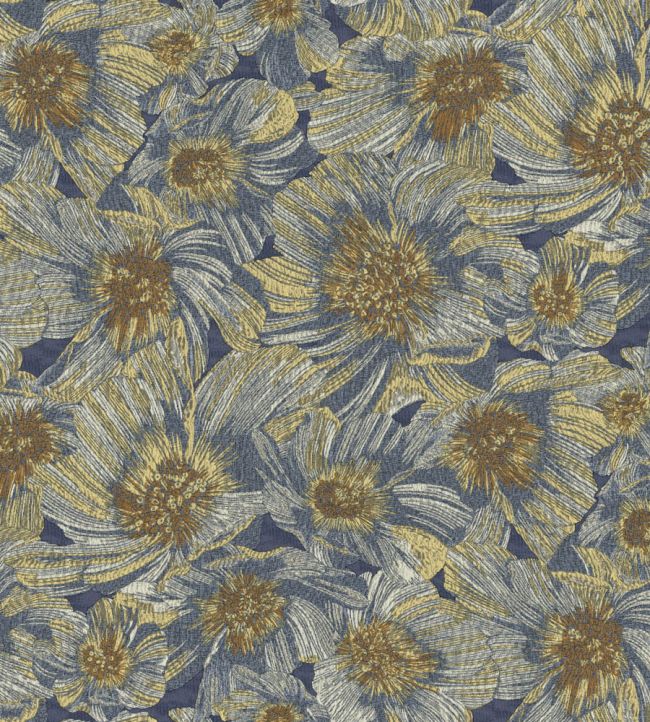 Anemoni Wallpaper by Missoni Blue/Yellow