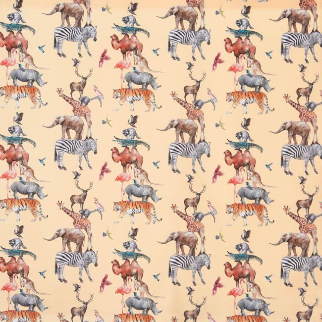 Animal Kingdom Fabric by Prestigious Textiles Candyfloss