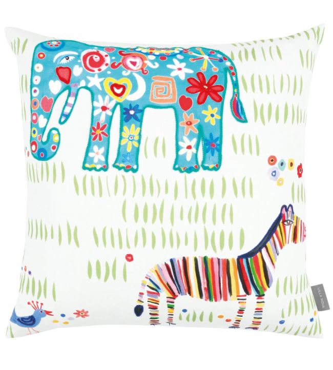 Animal Parade Cushion 50 x 50cm by Villa Nova Green