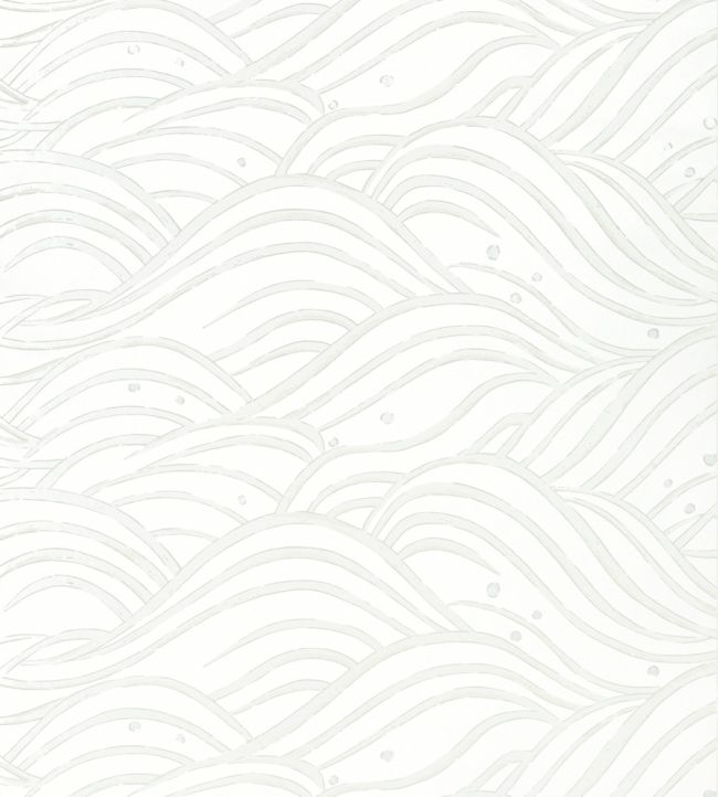 Waves Wallpaper by Anna French Pearl