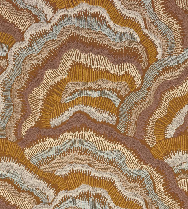 Annella Fabric by Casamance Ocre Celadon