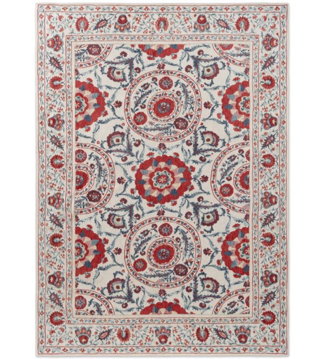 Sanderson Anthos rug Red/Indigo 48659-148200140200 Red/Indigo