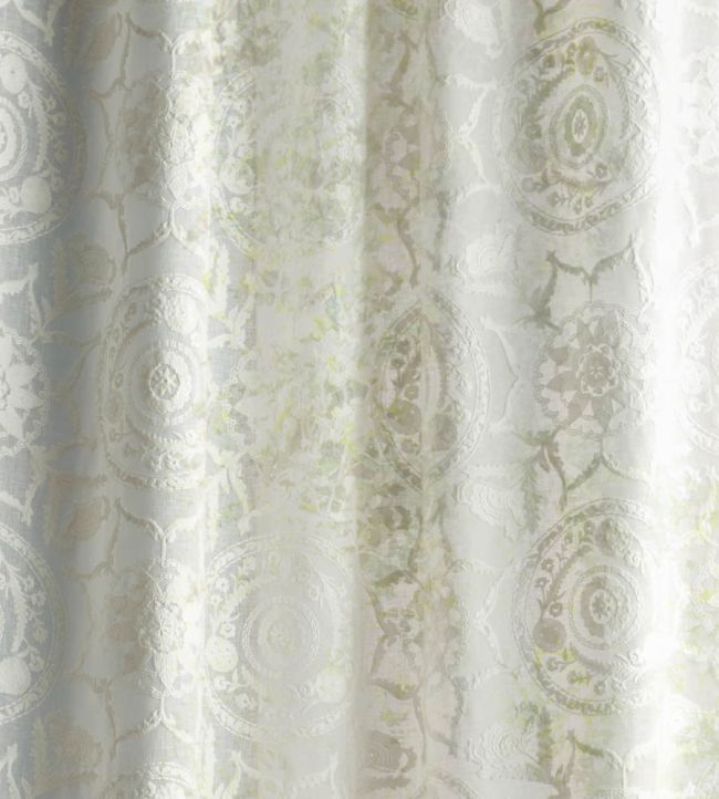 Anthos Fabric by Sanderson Seaspray White