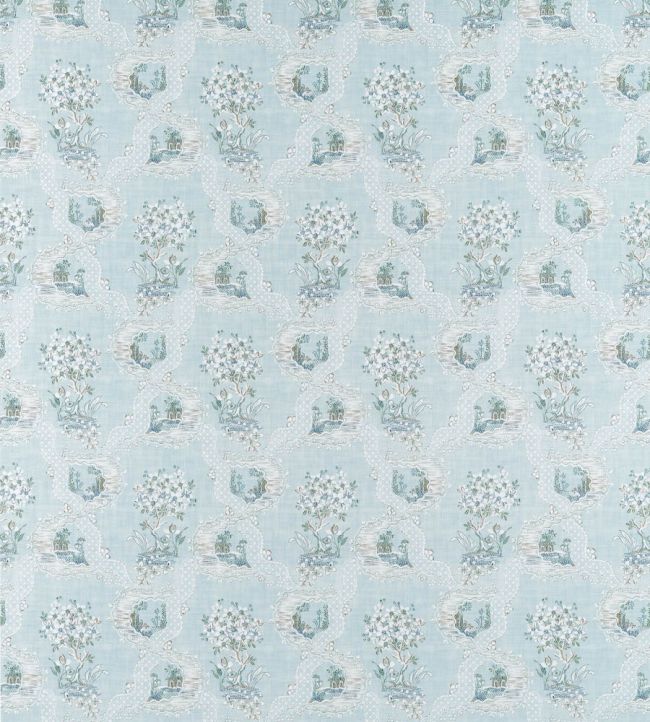 Antoinette Fabric by Anna French Blue