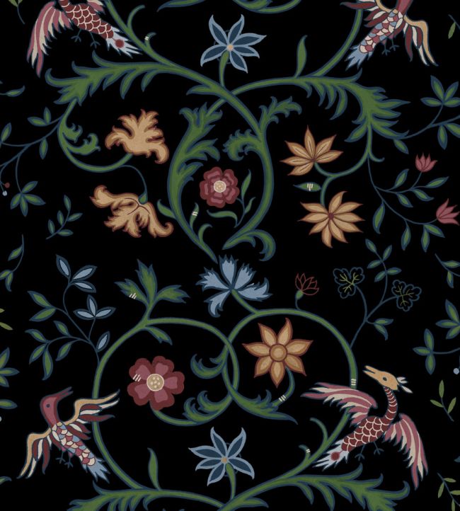 Antwerp Damask Wallpaper by Coordonne Onyx