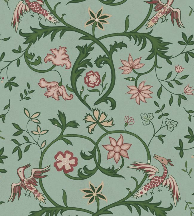 Antwerp Damask Wallpaper by Coordonne Sage