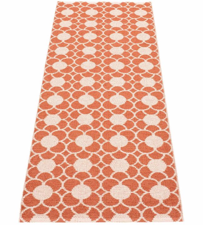 Pappelina Anya Runner rug Brick AN4C710 Brick