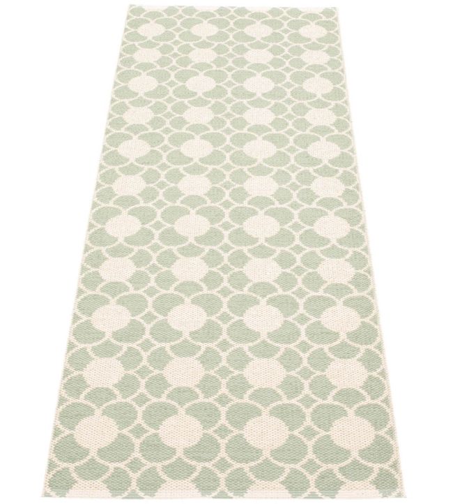 Pappelina Anya Runner rug Misty Mint AN1T710 Misty Mint