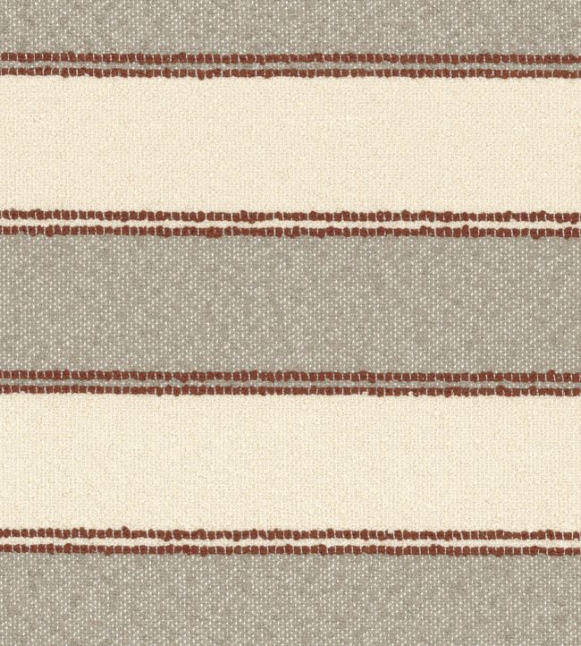 Apache Fabric by Casamance Taupe Terracotta
