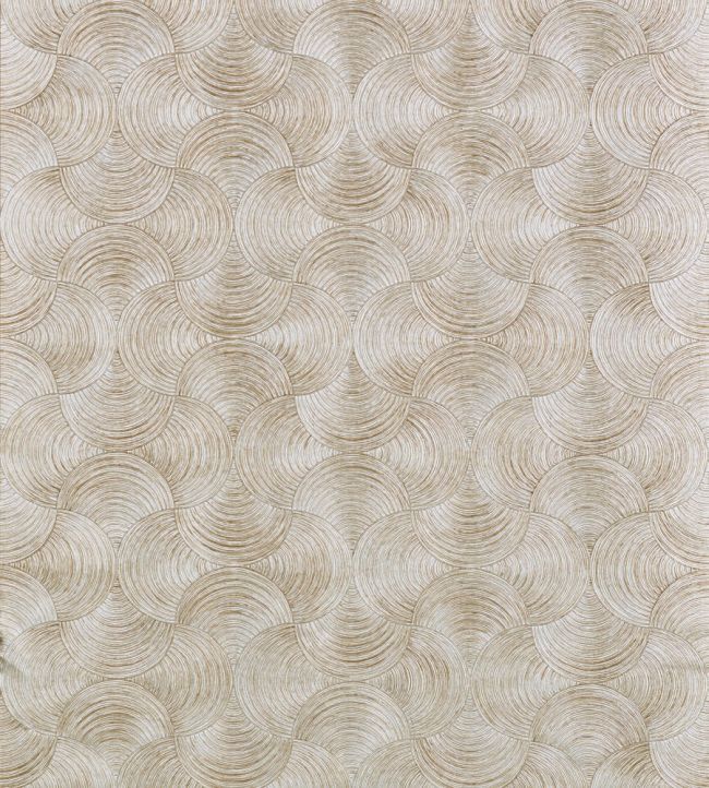 Aphelie Wallpaper by Casamance Argent