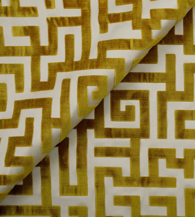 Apollon Fabric by Jim Thompson Citrine