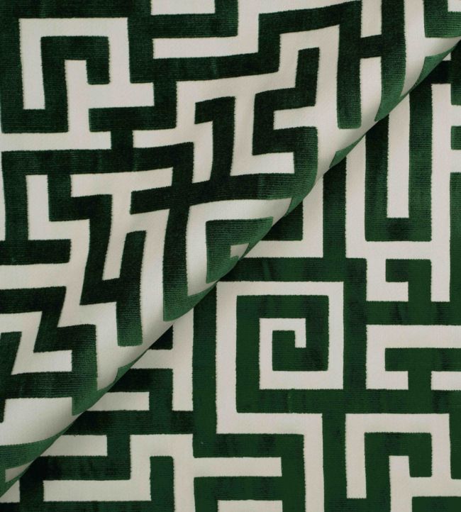 Apollon Fabric by Jim Thompson Emerald
