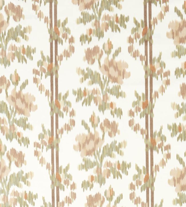 Apothecary Rose Fabric by Sanderson Parchment/Olivine
