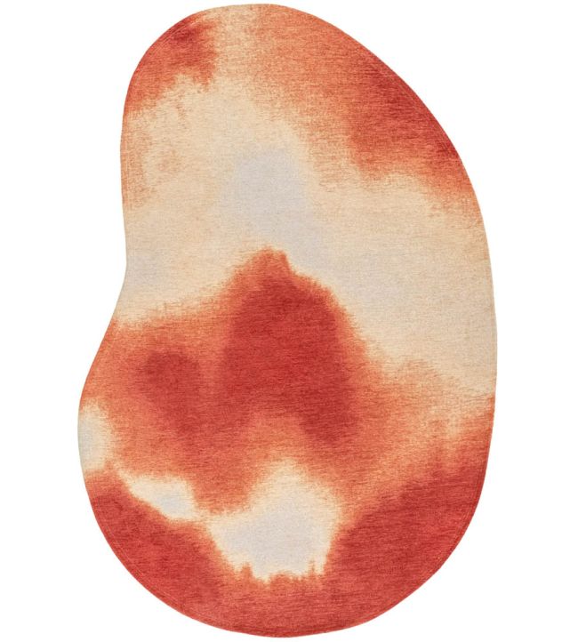 Louis De Poortere Aquarelle Peanut rug Rust 120024 Rust