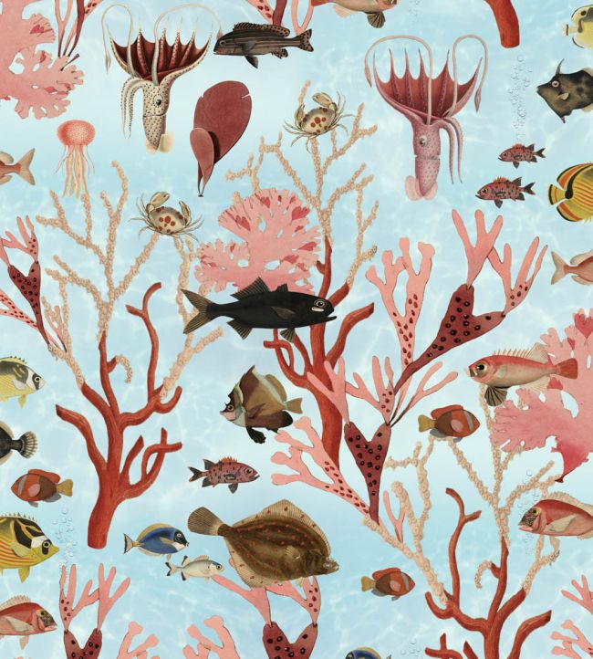 Aquarium Wallpaper by Rebel Walls Mint