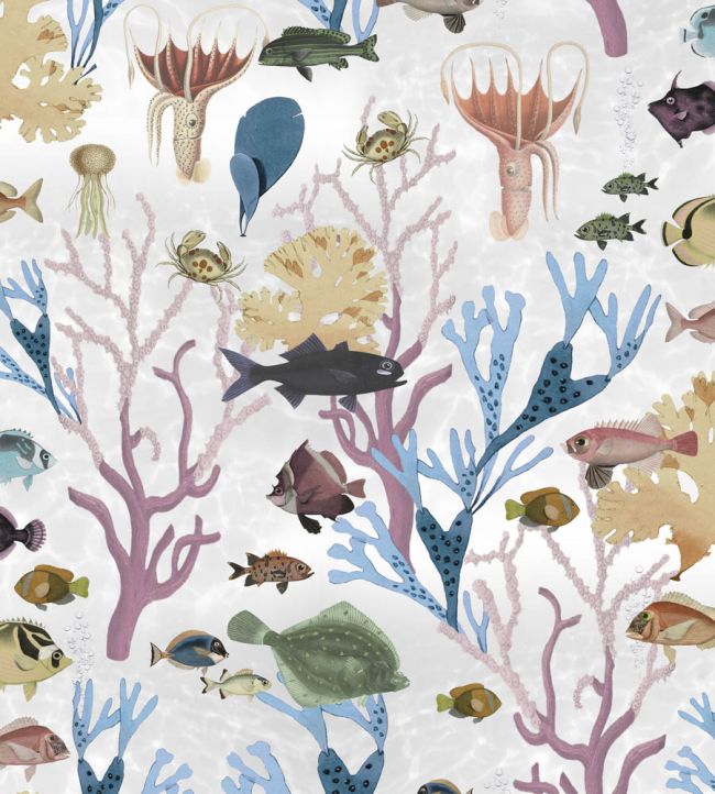 Aquarium Wallpaper by Rebel Walls Pastel