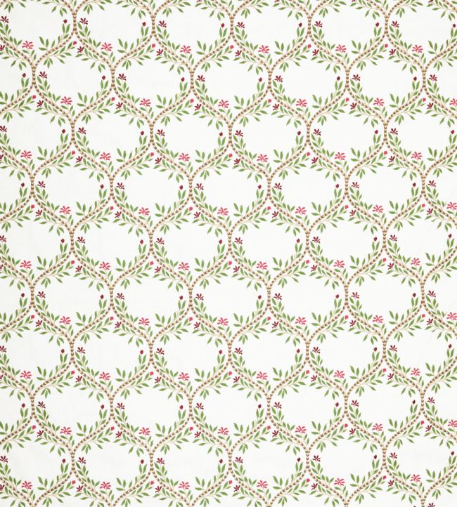 Arber Fabric by Nina Campbell Green/Pink