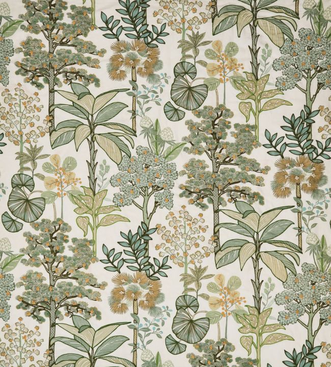 Arboreta Fabric by Osborne & Little Ivory/Sage