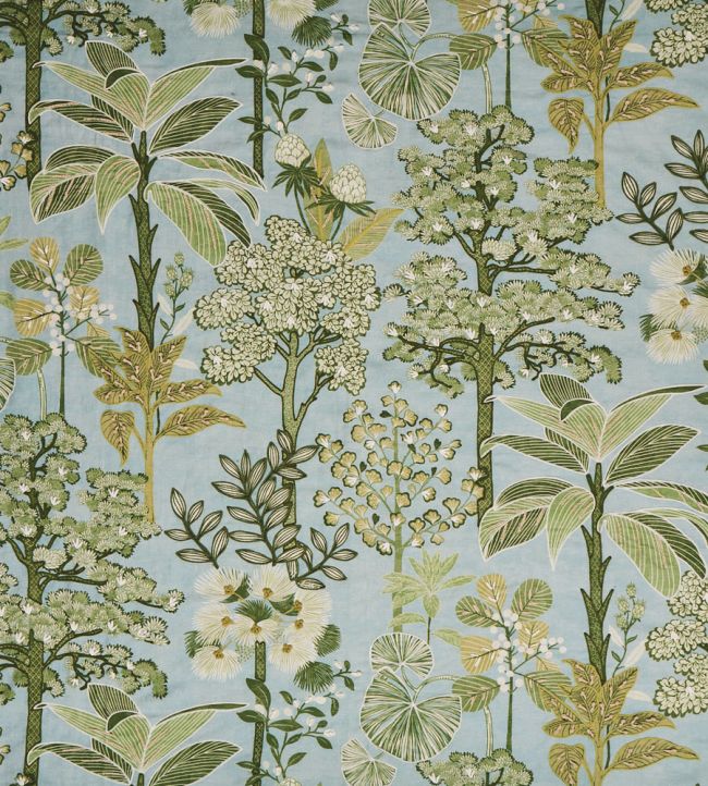 Arboreta Fabric by Osborne & Little Sky/Leaf