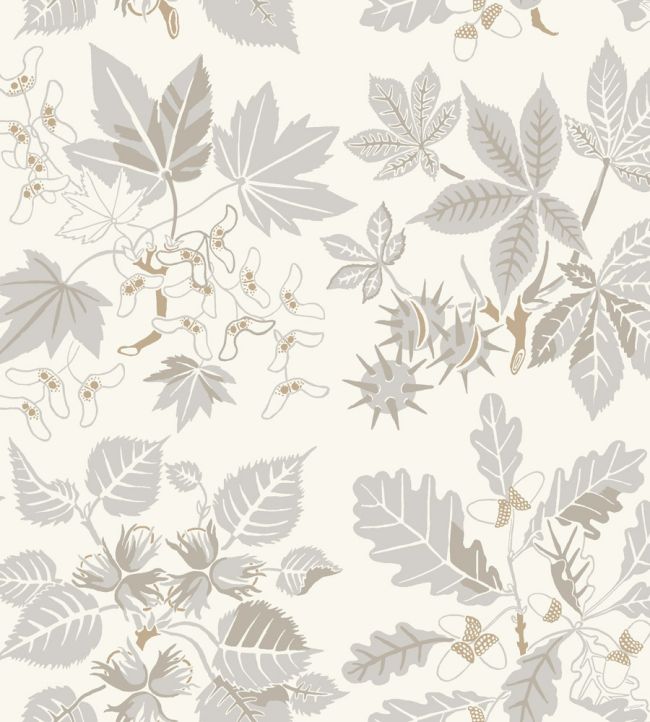 Arboretum Wallpaper by Borastapeter Beige