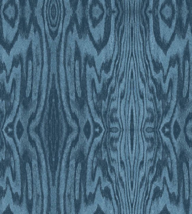 Arbre Fabric by Arley House Steel Blue