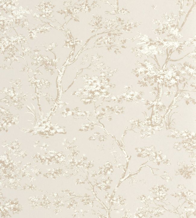 Arbre Wallpaper by Casadeco Beige