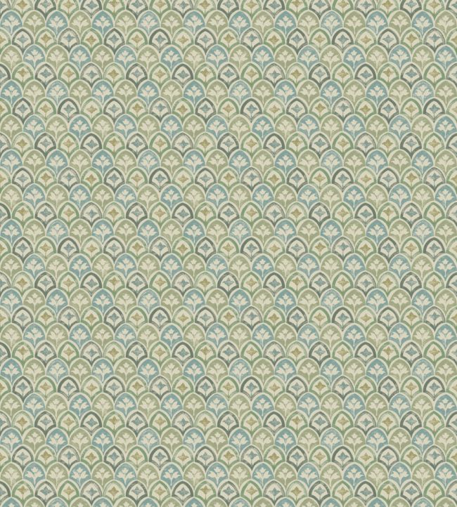 Arcadia Wallpaper by DADO Teal