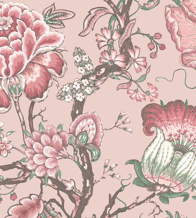 Arcadia Wallpaper by Woodchip & Magnolia Blush