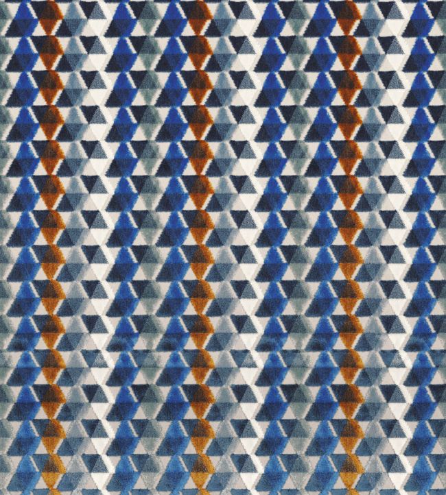 Arenal Fabric by Camengo Indigo