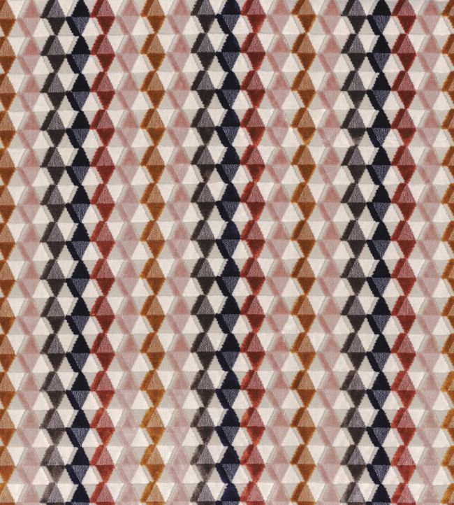 Arenal Fabric by Camengo Terracotta