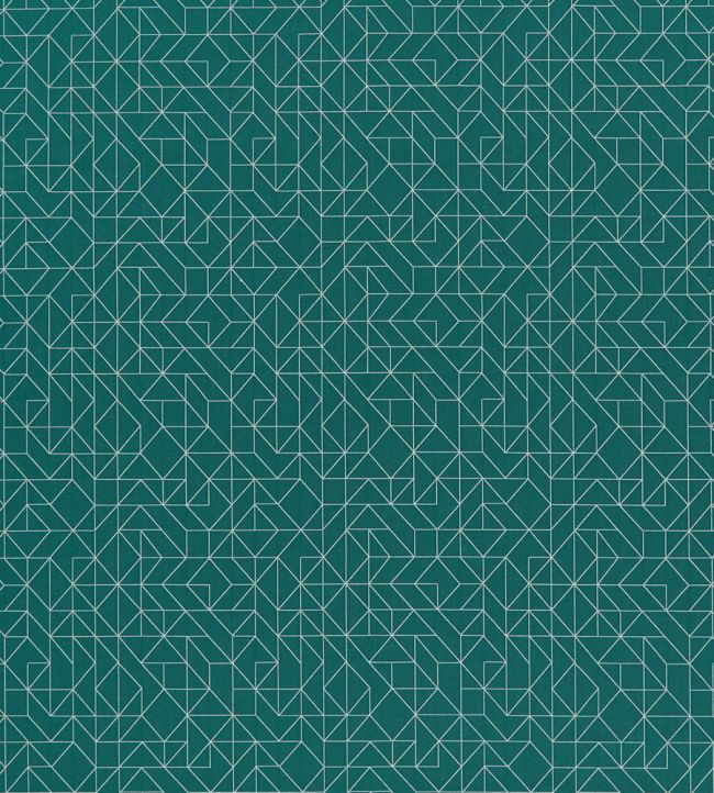 Ares Fabric by Kai Teal