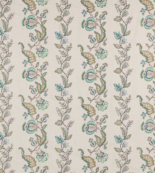 Ariadne Fabric by Colefax and Fowler Aqua