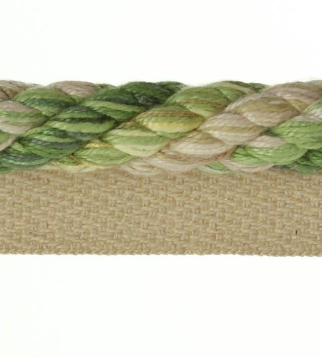 Arlington Rope Flanged Trimming by Colefax and Fowler Leaf Green