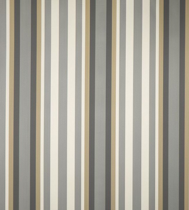 Arlo Stripe Fabric by Liberty Pewter