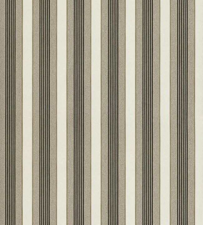 Arlo Stripe Wallpaper by Scalamandre Mocha