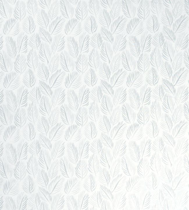 Armature Feuilles Fabric by Christopher Farr Cloth Pale Blue