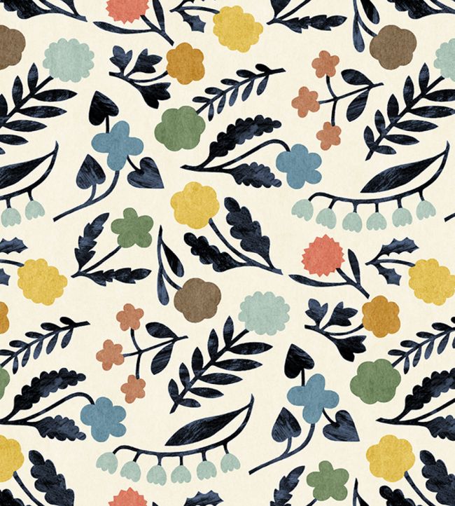 Array Wallpaper by Christopher Farr Cloth Cobalt