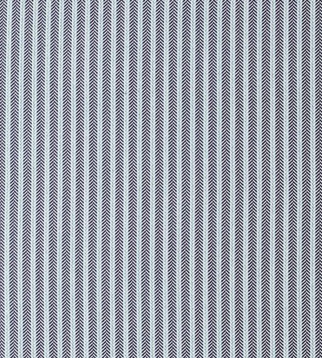 Arrow Stripe Fabric by Scion Indigo/Coast Blue