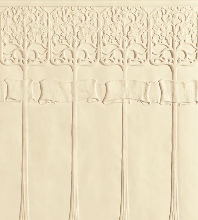 Art Nouveau Dado Wallpaper by Lincrusta Paintable