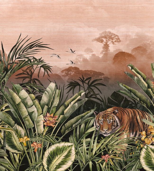 Silk Road Garden Mural by Arte