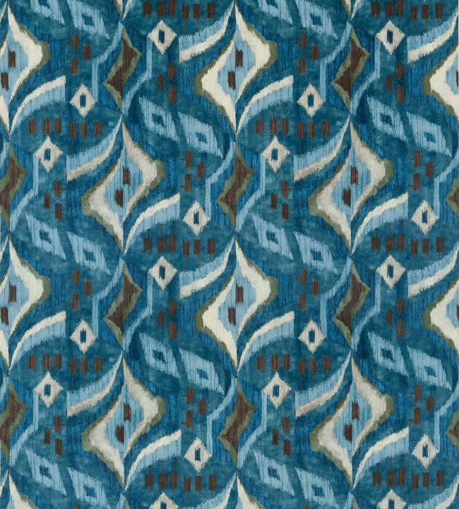 Artesian Velvet Fabric by Thibaut Mineral
