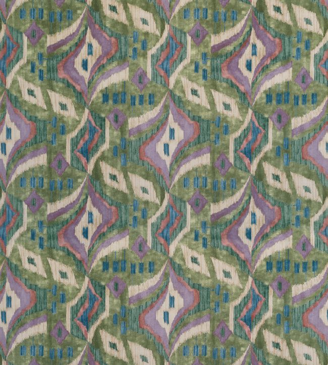 Artesian Velvet Fabric by Thibaut Wild Sage