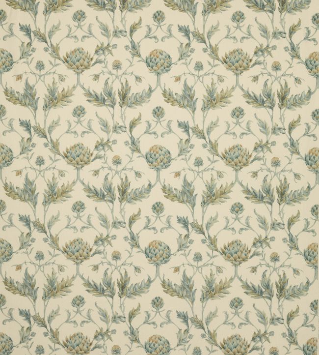 Artichoke Fabric by Colefax and Fowler Old Blue