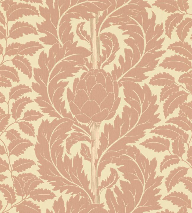 Artichoke Wallpaper by Langelid Von Bromssen Rose Tea