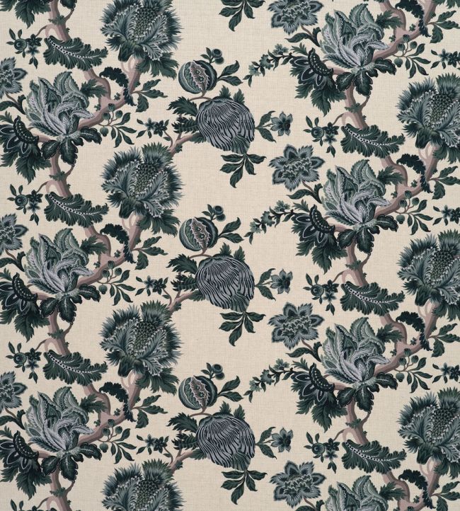 Artissima Fabric by James Hare Blue Green